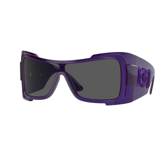 Versace 4451 541987 Transparent Purple Sunglasses VE4451
